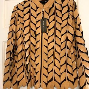 Gorgeous hand sewn leather jacket